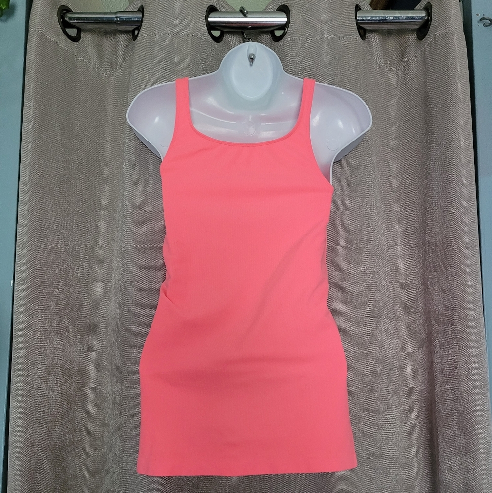 ⭐️SWS Neon Orange Stretch Tank⭐️ - Picture 2 of 3